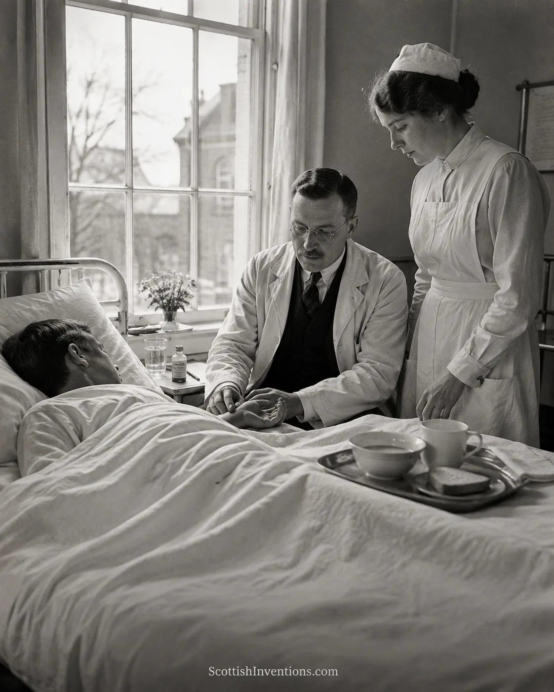 Historical reconstruction of the first successful insulin treatment period at Toronto General Hospital in January 1922.