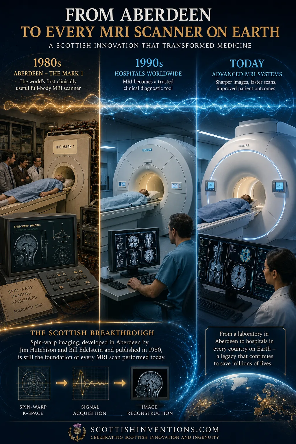 From Aberdeen to every MRI scanner on Earth — a Scottish innovation that transformed medicine