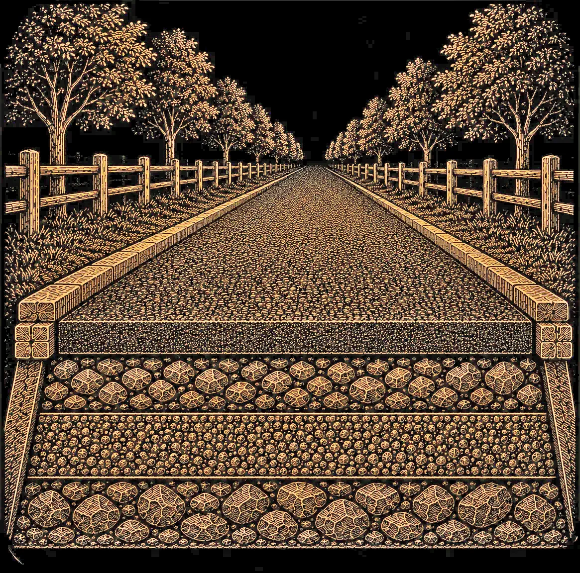 Macadamised Roads