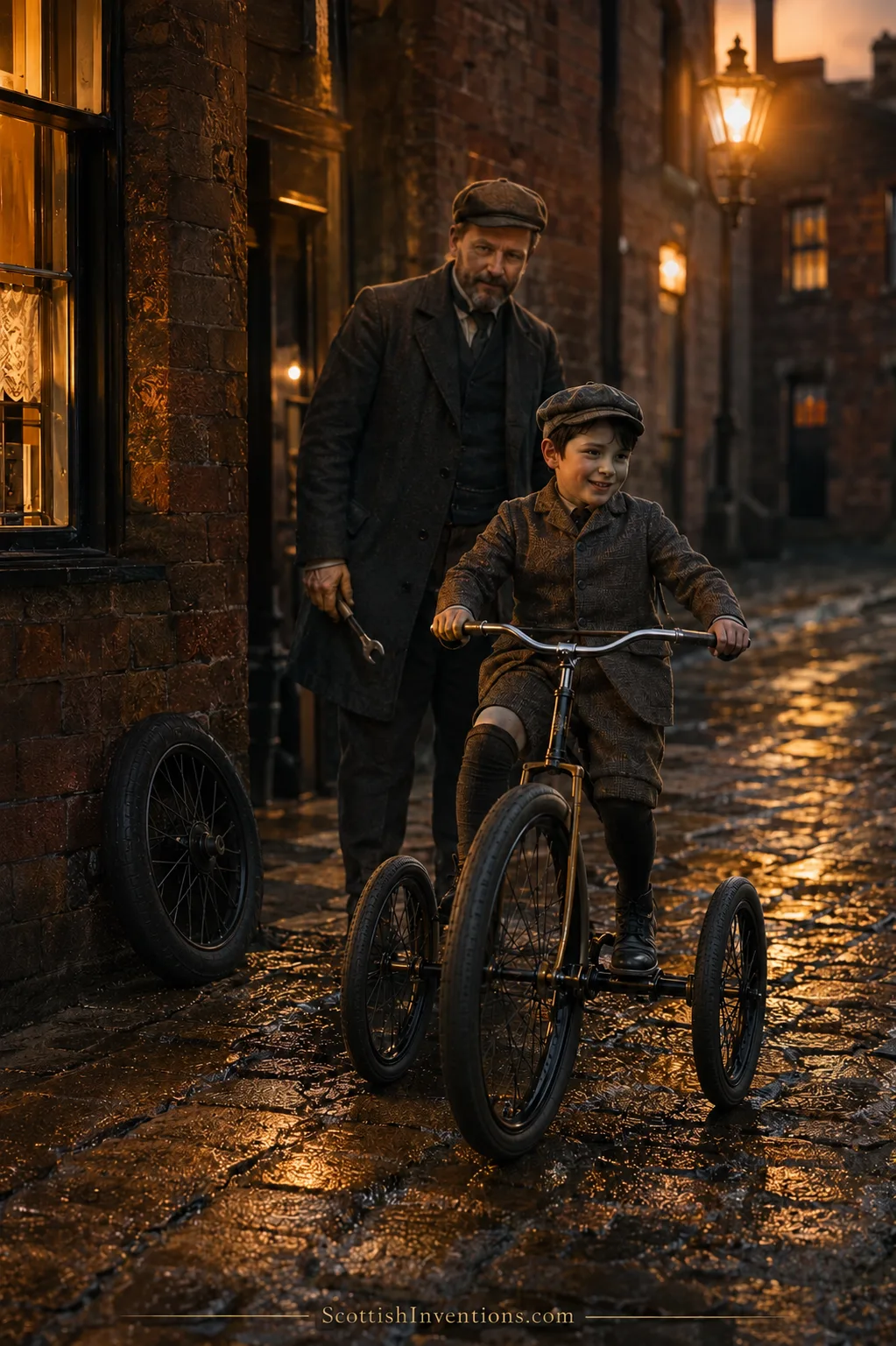 John Boyd Dunlop first pneumatic bicycle tyre Belfast 1888
