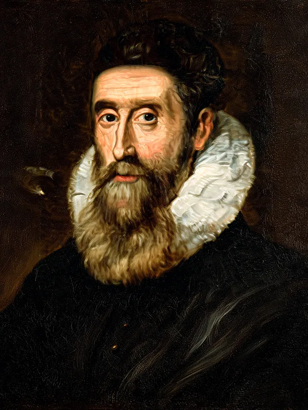 Portrait of John Napier, 1550 to 1617, Laird of Merchiston and inventor of logarithms.