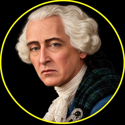 Portrait of Alasdair MacMhaighstir Alasdair