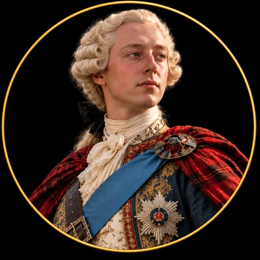 Portrait of Bonnie Prince Charlie