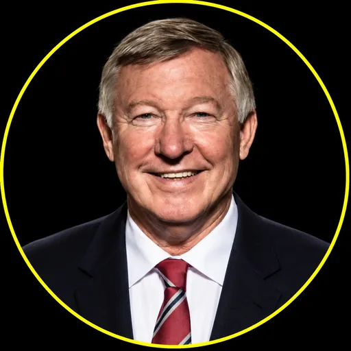 Portrait of Sir Alex Ferguson