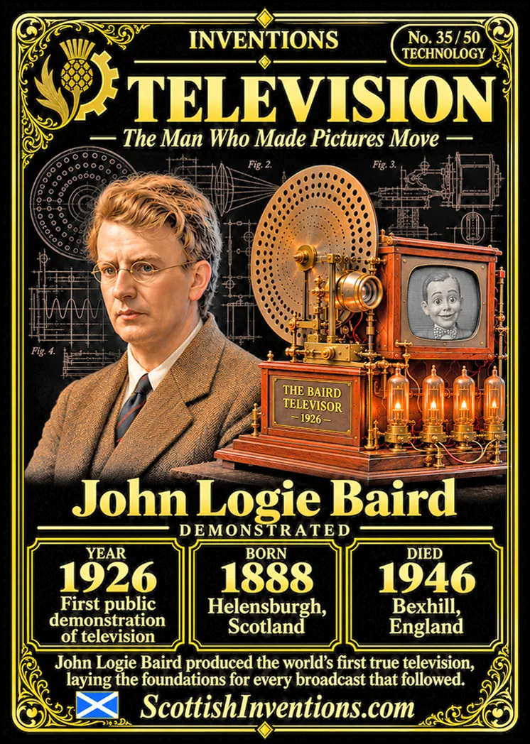 Television card front