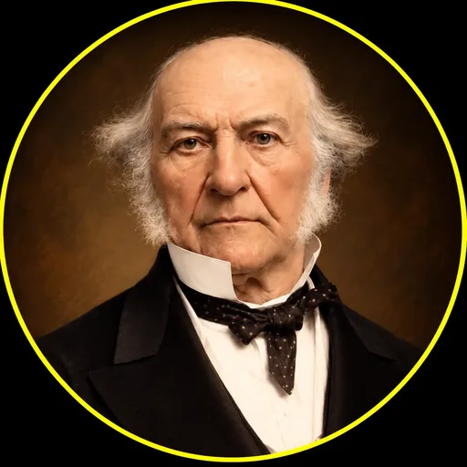 Portrait of William Gladstone