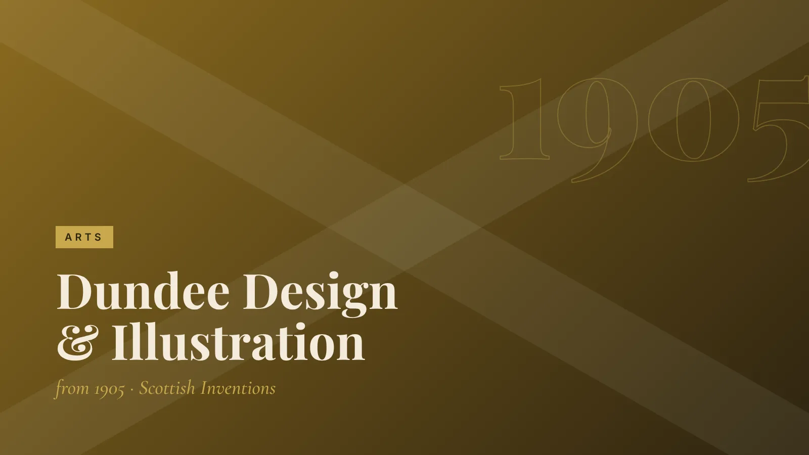 Arts: Dundee Design & Illustration