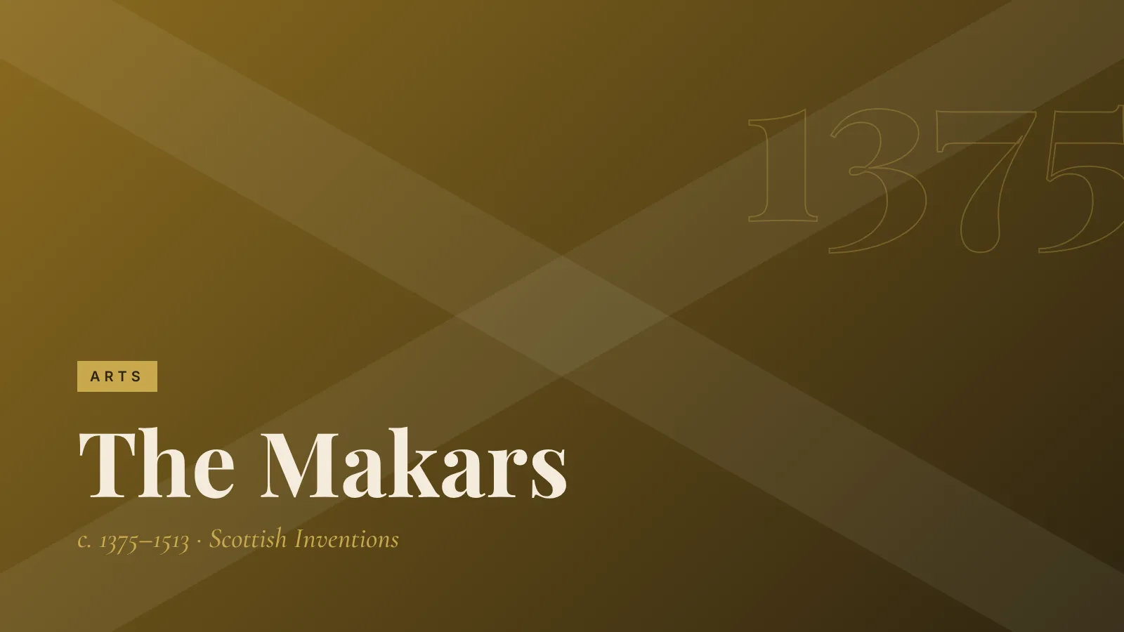 Arts: The Makars
