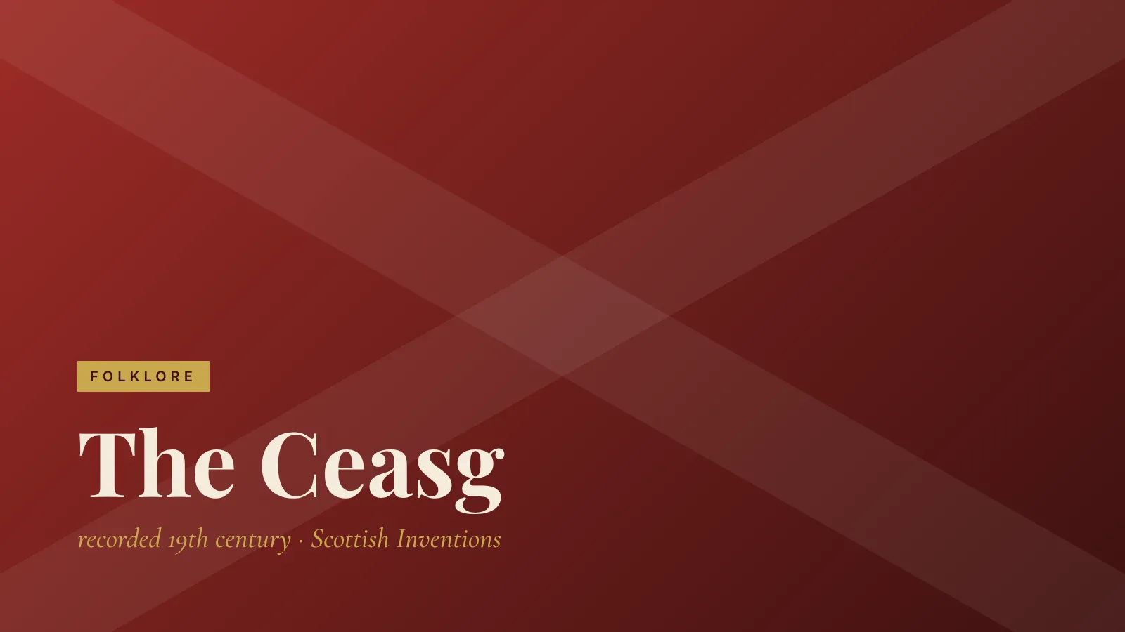 Folklore: The Ceasg