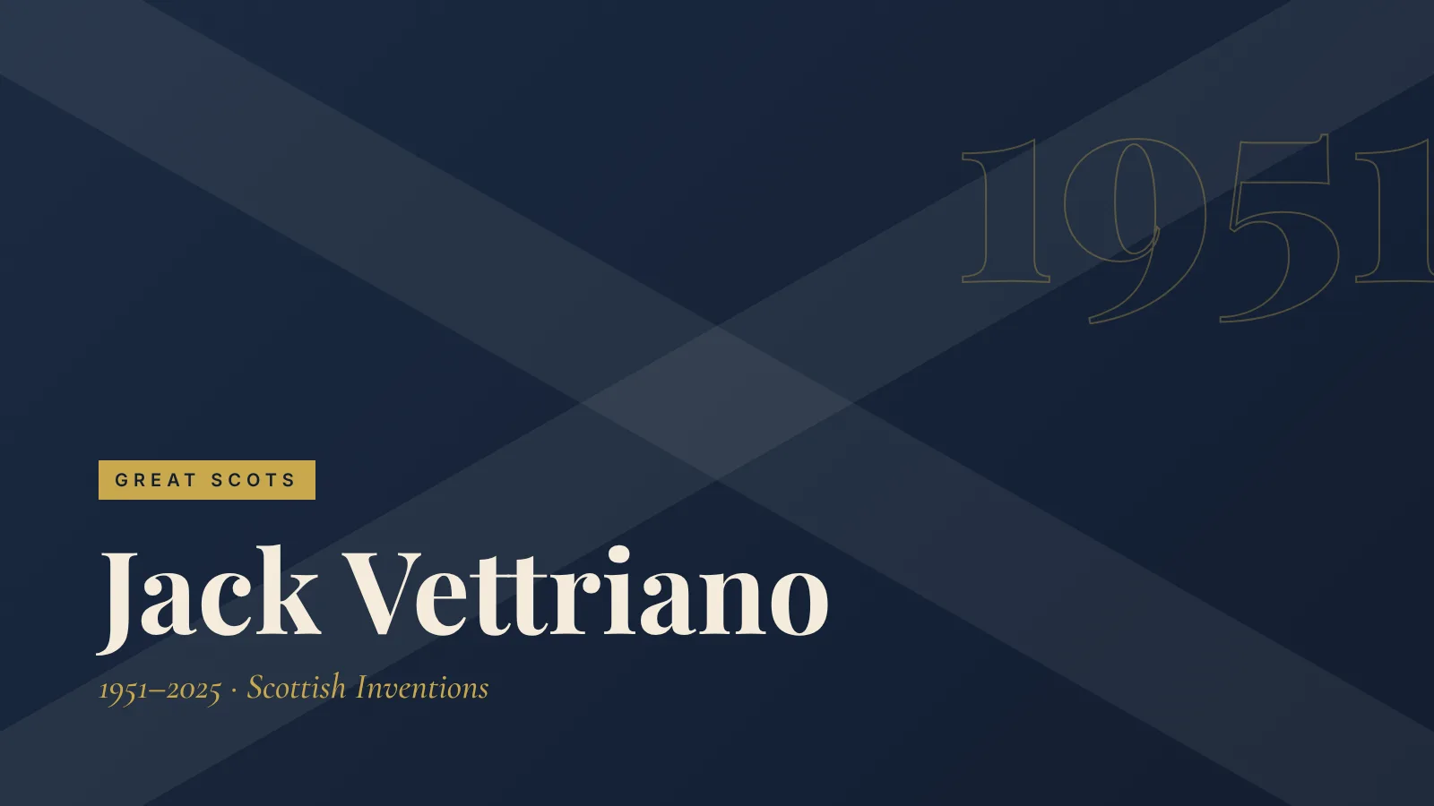 Great Scots: Jack Vettriano