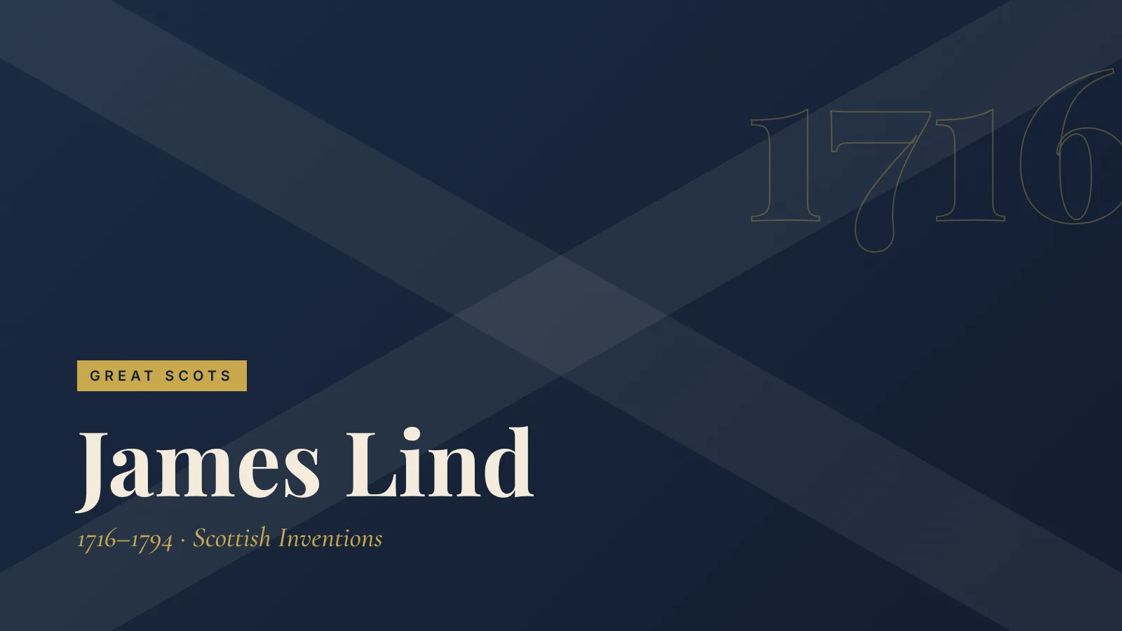 Great Scots: James Lind
