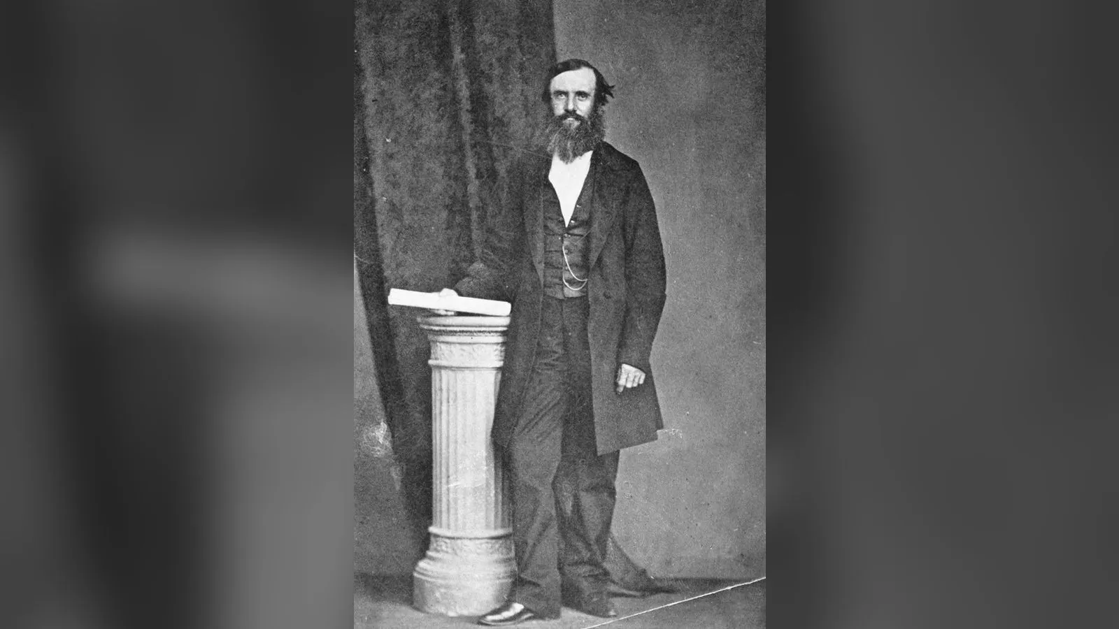 Portrait of w:John McDouall Stuart.