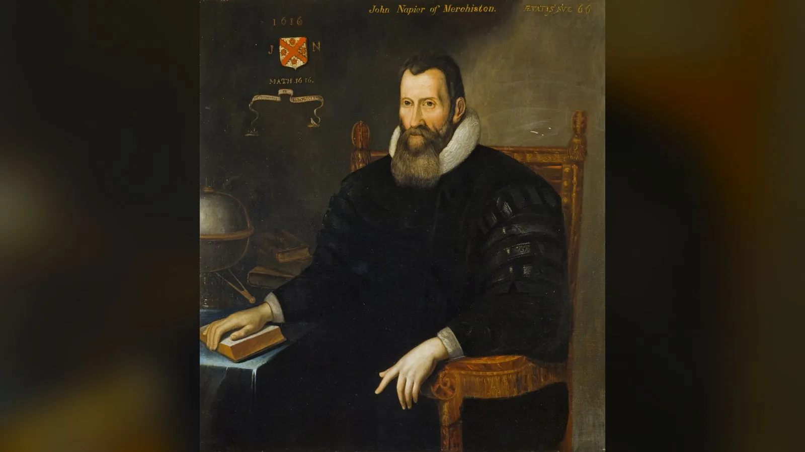 John Napier of Merchiston, 1550 - 1617. Discoverer of logarithms