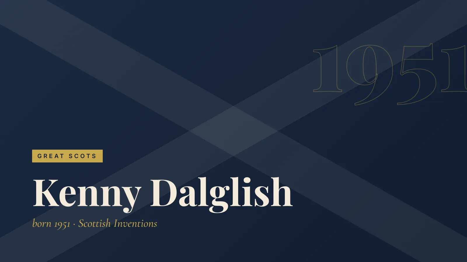 Great Scots: Kenny Dalglish