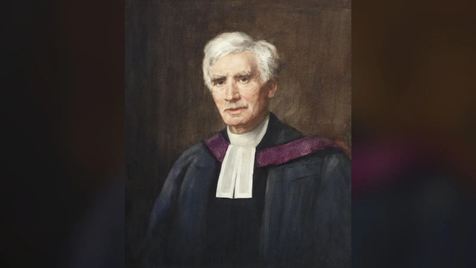 Portrait of William Paterson Paterson (1860–1939), Church of Scotland minister.