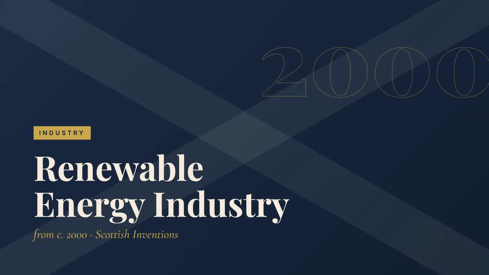 Industry: Renewable Energy Industry