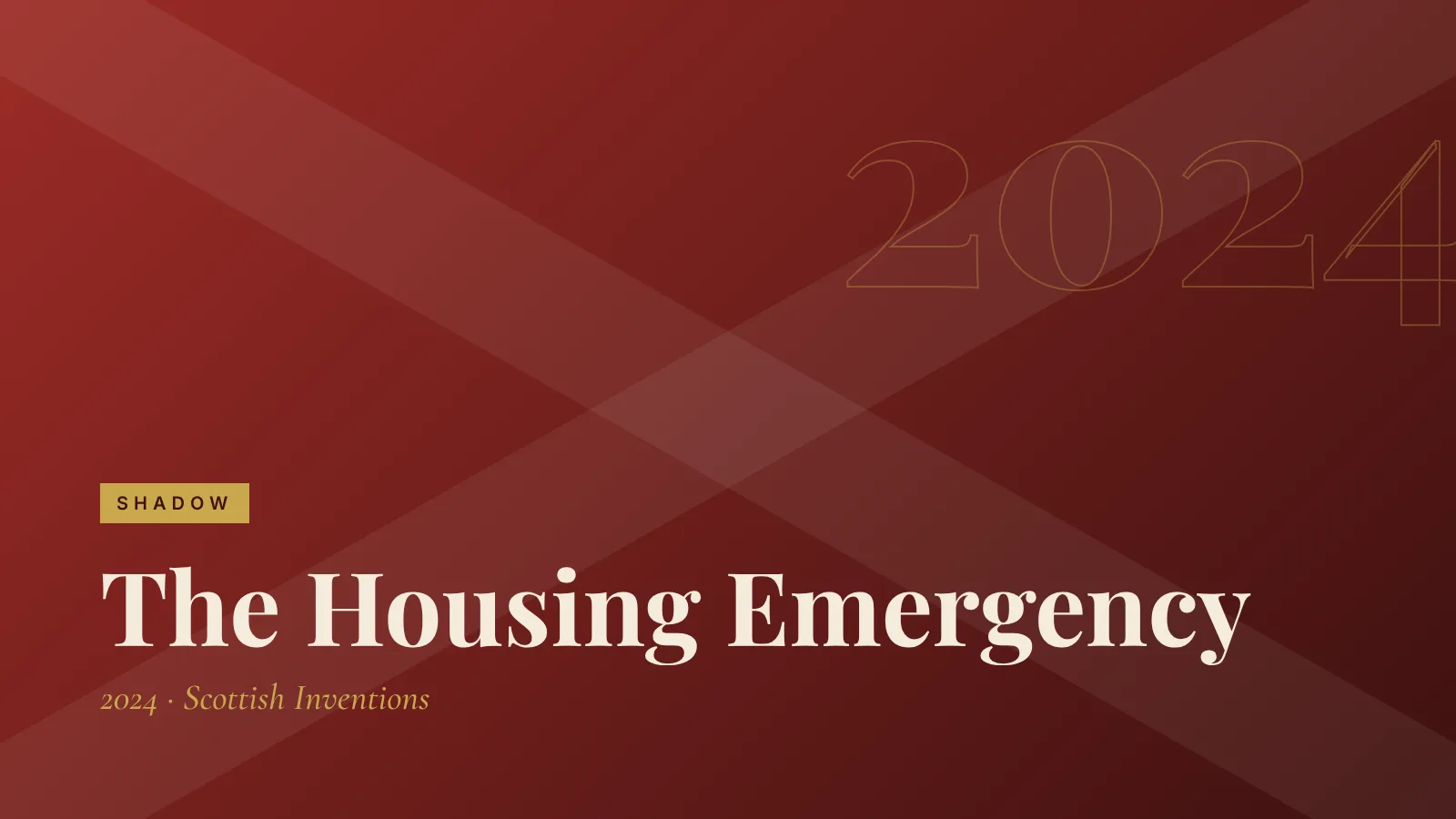 Shadow: The Housing Emergency